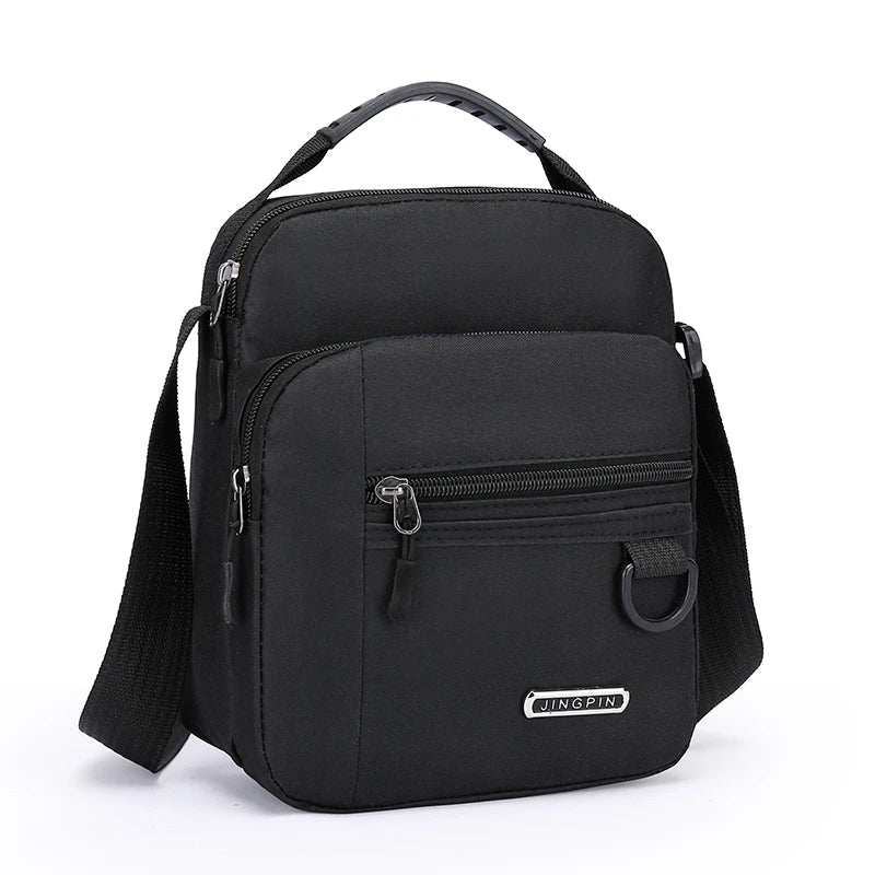 Unbranded Large Capacity Shoulder Bag for Men - Waterproof and Wear Resistant with Multiple Pockets-Unbranded Large Capacity Shoulder Bag for Men - Waterproof and Wear Resistant with Multiple Pockets