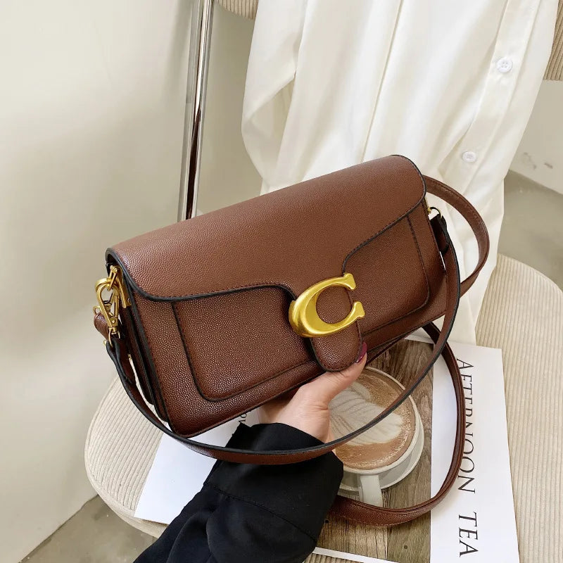 PU Crossbody Bag For Women With Double Straps Small Square Satchel Purse For Everyday Use-PU Crossbody Bag For Women With Double Straps Small Square Satchel Purse For Everyday Use