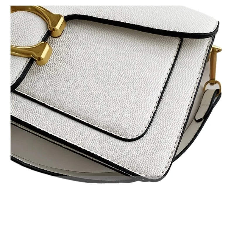 PU Crossbody Bag For Women With Double Straps Small Square Satchel Purse For Everyday Use-PU Crossbody Bag For Women With Double Straps Small Square Satchel Purse For Everyday Use