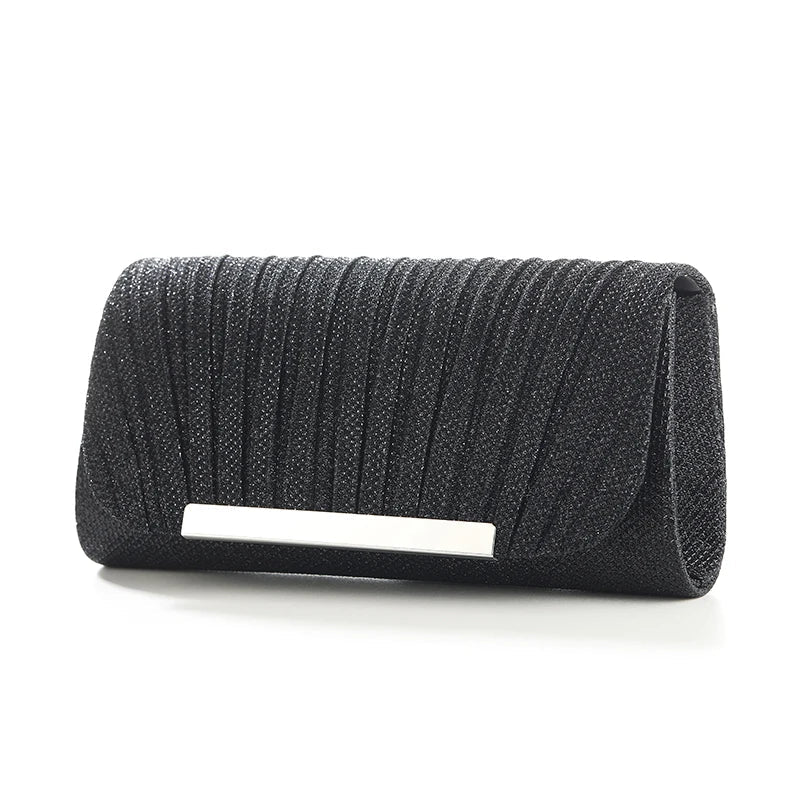 None European And American Sequined Evening Bag For Weddings Women Chain Shoulder Strap Clutch - Chain Shoulder Strap-None European And American Sequined Evening Bag For Weddings Women Chain Shoulder Strap Clutch - Chain Shoulder Strap
