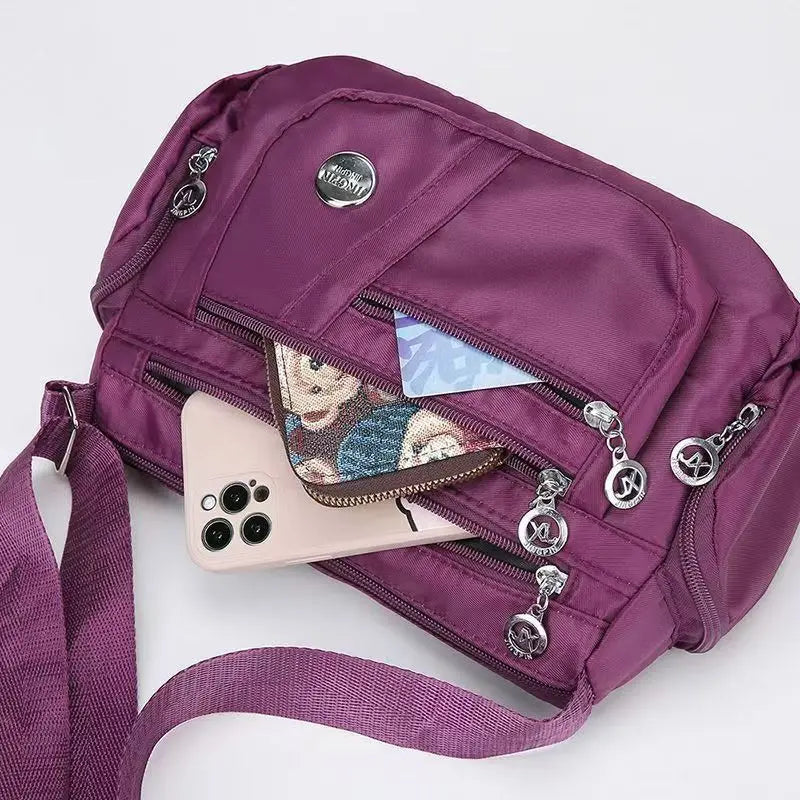 Homefish Women Oxford Waterproof Messenger Bag Crossbody Bag For Women Multifunctional-Homefish Women Oxford Waterproof Messenger Bag Crossbody Bag For Women Multifunctional