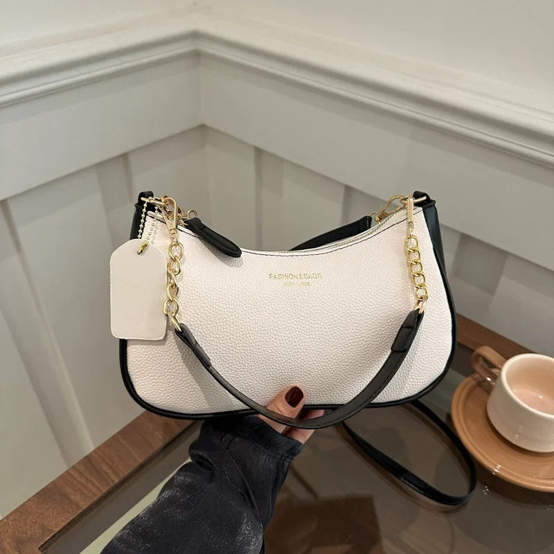 Yogodlns Crossbody Bag For Women - Adjustable Strap Crescent Shoulder PU Leather Zipper Closure-Yogodlns Crossbody Bag For Women - Adjustable Strap Crescent Shoulder PU Leather Zipper Closure