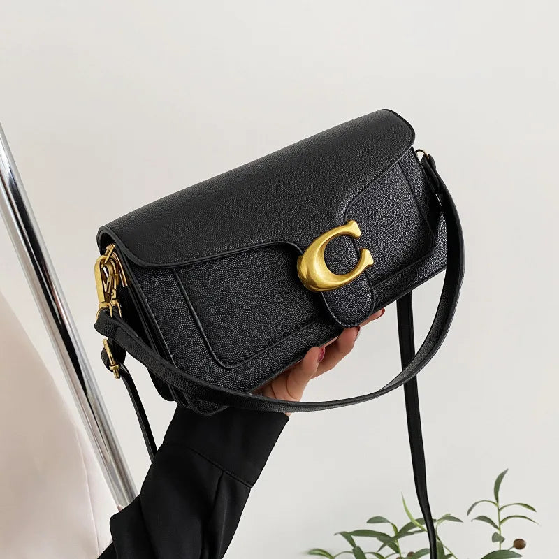 PU Crossbody Bag For Women With Double Straps Small Square Satchel Purse For Everyday Use-PU Crossbody Bag For Women With Double Straps Small Square Satchel Purse For Everyday Use