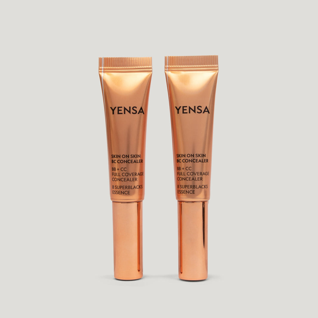 Skin On Skin BB + CC Full Coverage Hyaluronic Serum Concealer-Skin On Skin BB + CC Full Coverage Hyaluronic Serum Concealer