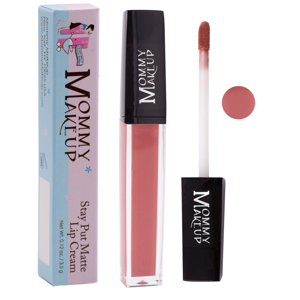 Rosebud Stay Put Matte Lip Cream | Stunning Kiss-Proof Lipstick-Rosebud Stay Put Matte Lip Cream | Stunning Kiss-Proof Lipstick