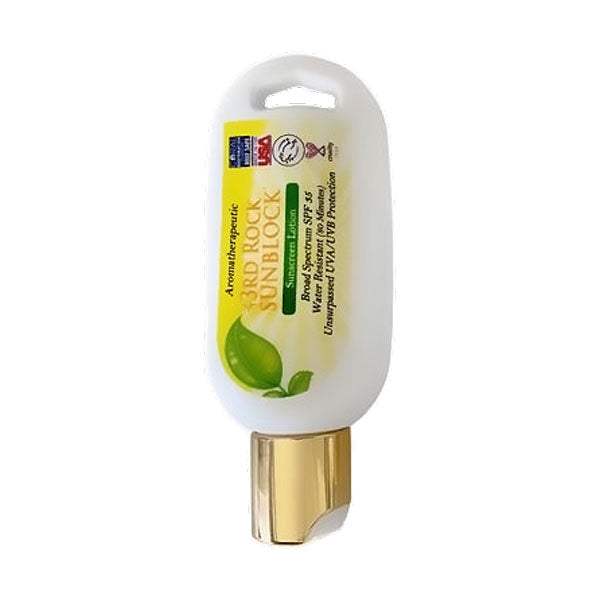 Mini Sunscreen 1.7 oz. SIZE! - 3rd Rock Sunblock® Sunscreen Lotion - Aromatherapeutic - Zinc Oxide 35 SPF-Mini Sunscreen 1.7 oz. SIZE! - 3rd Rock Sunblock® Sunscreen Lotion - Aromatherapeutic - Zinc Oxide 35 SPF
