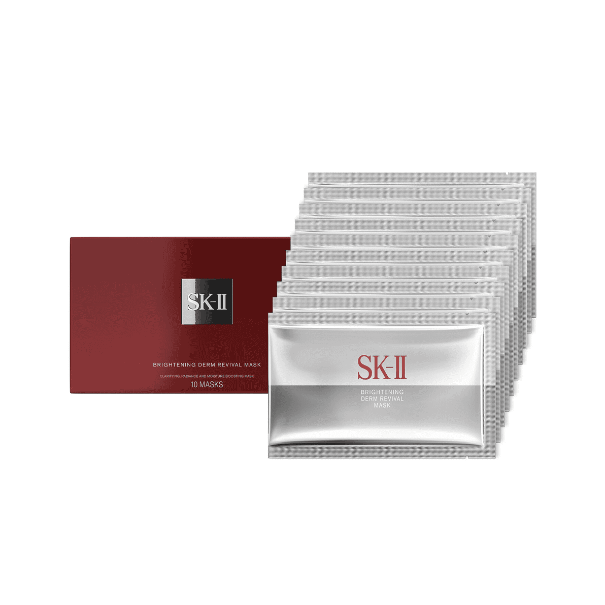 SK-II Brightening Derm Revival Mask 10 Pack-SK-II Brightening Derm Revival Mask 10 Pack