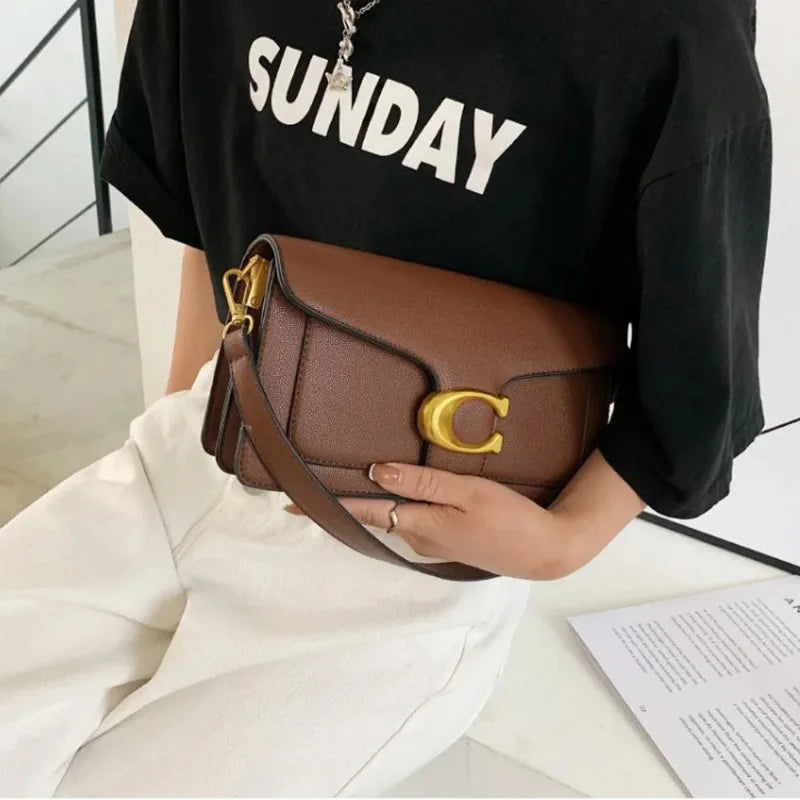 PU Crossbody Bag For Women With Double Straps Small Square Satchel Purse For Everyday Use-PU Crossbody Bag For Women With Double Straps Small Square Satchel Purse For Everyday Use