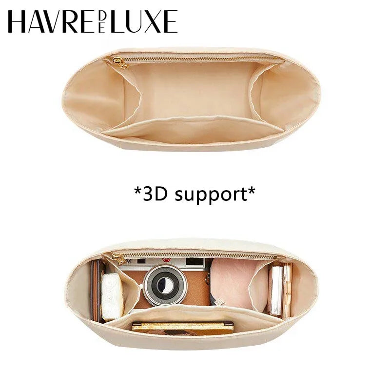 Havredeluxe Bag Organizer Insert For Longchamp Nylon Bag - Lightweight Durable Interior Storage-Havredeluxe Bag Organizer Insert For Longchamp Nylon Bag - Lightweight Durable Interior Storage