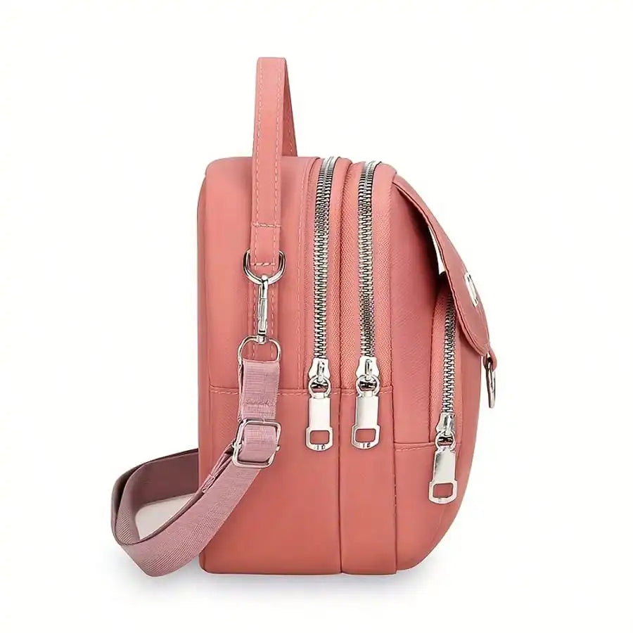 Heart Love Print Shoulder Bag - Compact Crossbody With Adjustable Strap And Ample Capacity-Heart Love Print Shoulder Bag - Compact Crossbody With Adjustable Strap And Ample Capacity