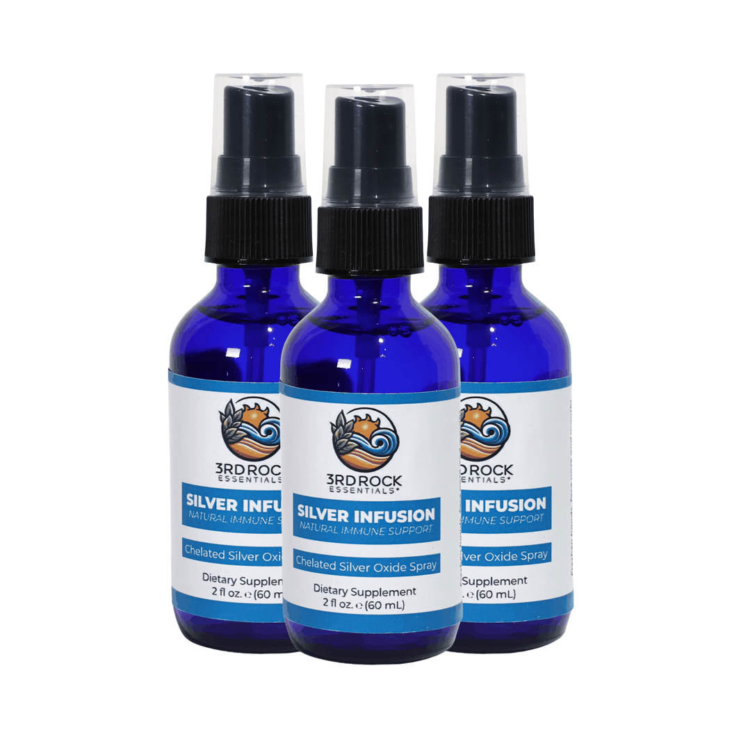 Silver Infusion 150 PPM Chelated Silver Oxide Supplement - 2 oz. Spray-Silver Infusion 150 PPM Chelated Silver Oxide Supplement - 2 oz. Spray