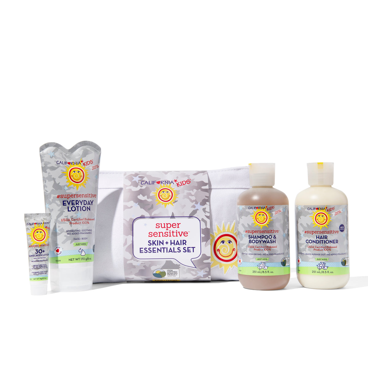 California Kids® #supersensitive™ Essentials Set-California Kids® #supersensitive™ Essentials Set