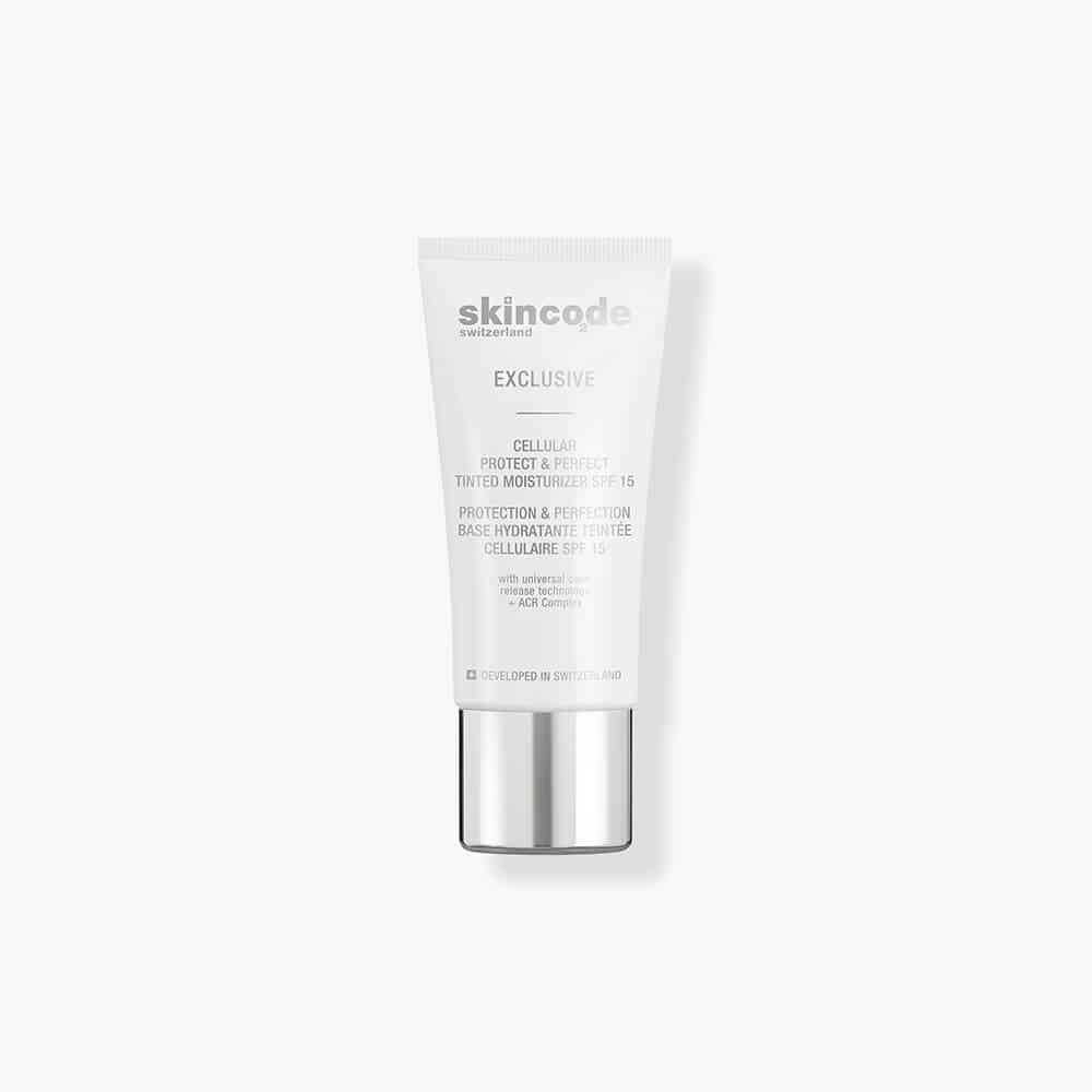 Skincode Cellular Protect & Perfect Tinted Moisturizer SPF 15 30ML-Skincode Cellular Protect & Perfect Tinted Moisturizer SPF 15 30ML
