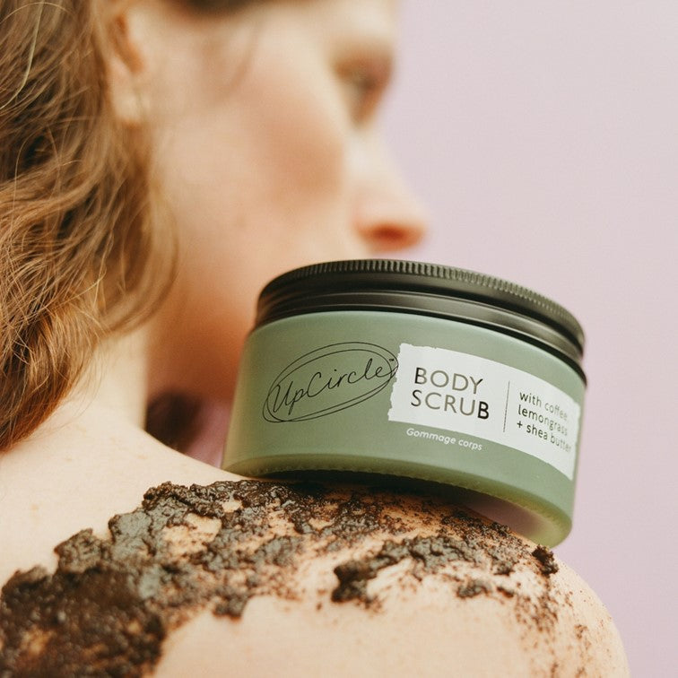 Coffee Body Scrub with Lemongrass-Coffee Body Scrub with Lemongrass