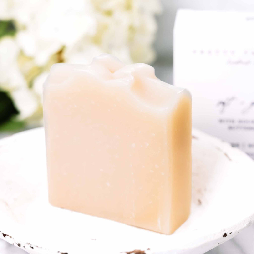Soft + Gentle Buttermilk Soap Made for Sensitive Skin Fragrance Free Handmade Tallow and Goat Milk Soap Bar-Soft + Gentle Buttermilk Soap Made for Sensitive Skin Fragrance Free Handmade Tallow and Goat Milk Soap Bar