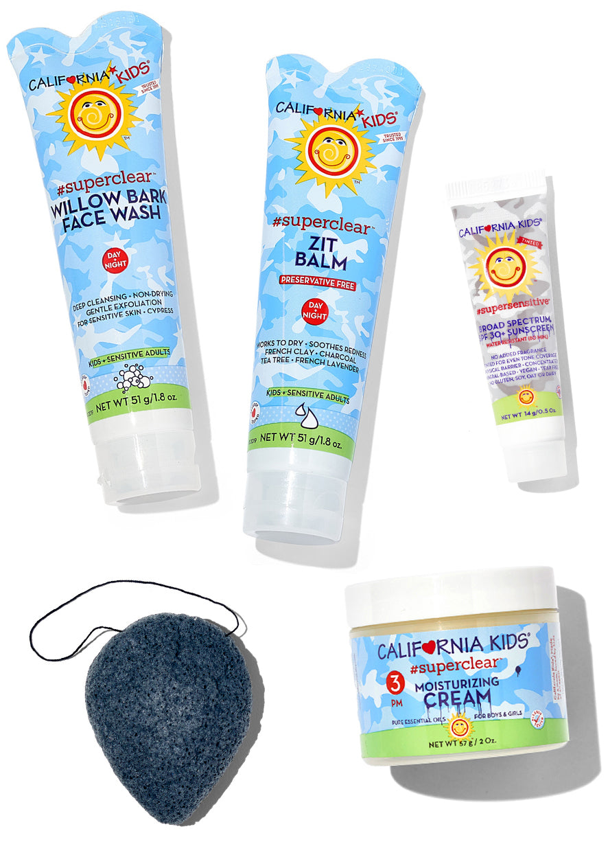 California Kids® #superclear™ 3-Step Skincare Kit-California Kids® #superclear™ 3-Step Skincare Kit