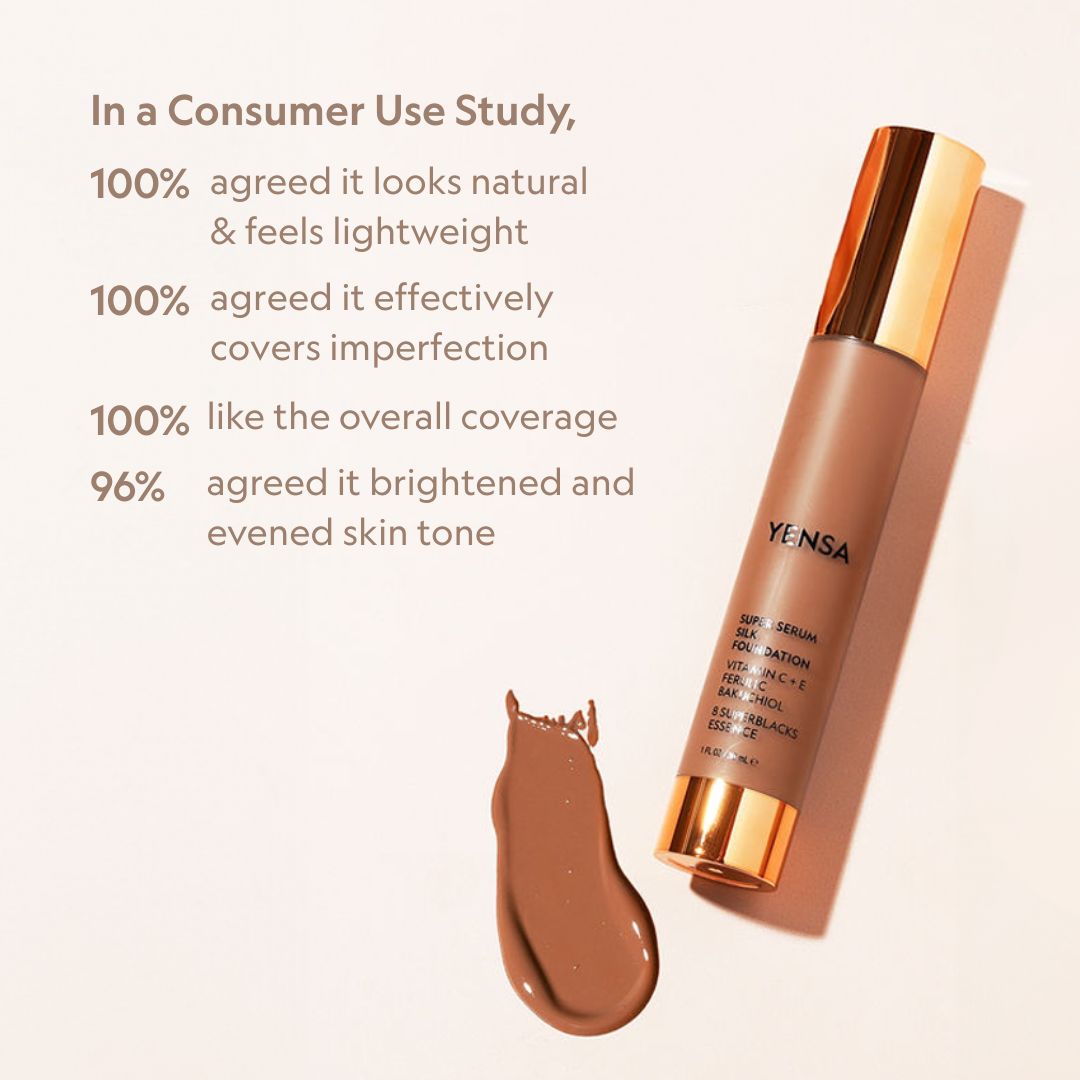 Super Serum Silk Natural Glow Hydrating Peptide Foundation for Radiant Skin-Super Serum Silk Natural Glow Hydrating Peptide Foundation for Radiant Skin