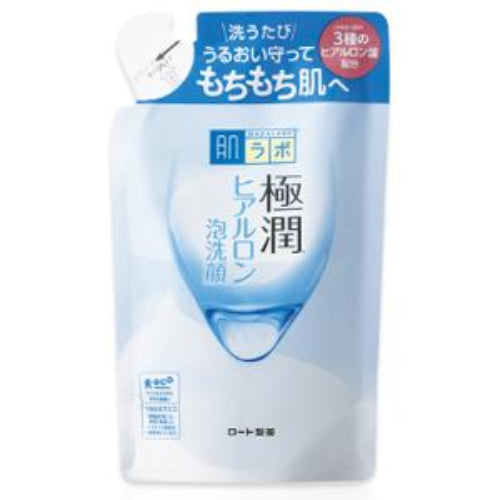 Rohto Hada Labo Gokujyun Hyaluronic Acid Foaming Face Wash Refill-Rohto Hada Labo Gokujyun Hyaluronic Acid Foaming Face Wash Refill