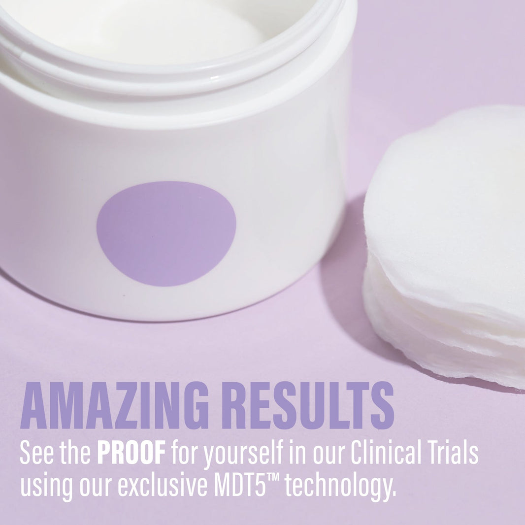 TRANSPORT Exfoliating Glycolic Acid Pads 50ct-TRANSPORT Exfoliating Glycolic Acid Pads 50ct