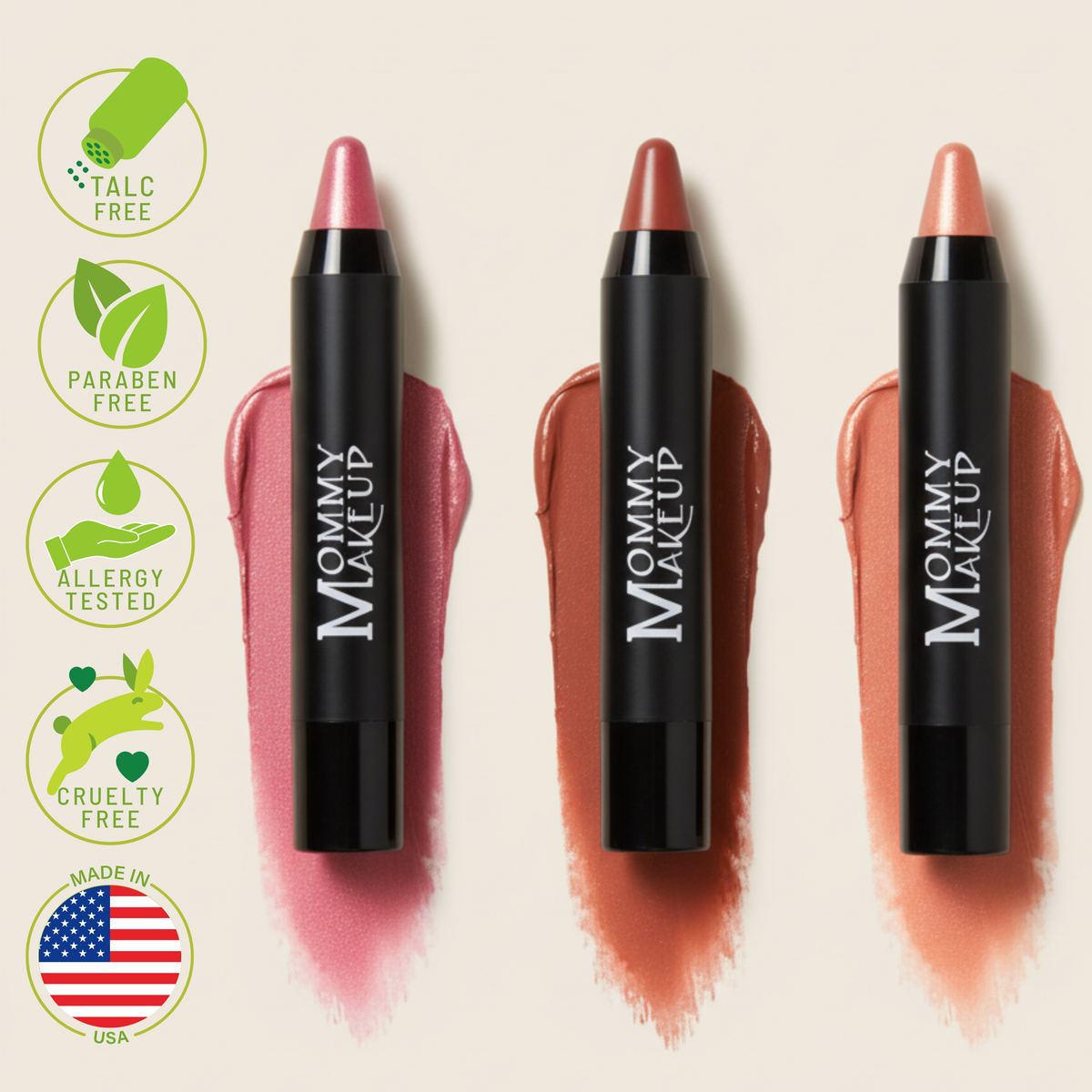 Triple Sticks Lipstick, Cream Blush, and Treatment in Ginger Spice-Triple Sticks Lipstick, Cream Blush, and Treatment in Ginger Spice