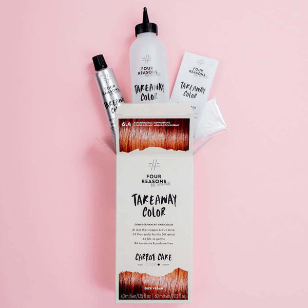 Fragrance Free Hair Color Caffe Americano - 4.0 Dark Brown with gray coverage-Fragrance Free Hair Color Caffe Americano - 4.0 Dark Brown with gray coverage