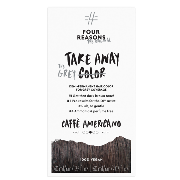 Fragrance Free Hair Color Caffe Americano - 4.0 Dark Brown with gray coverage-Fragrance Free Hair Color Caffe Americano - 4.0 Dark Brown with gray coverage