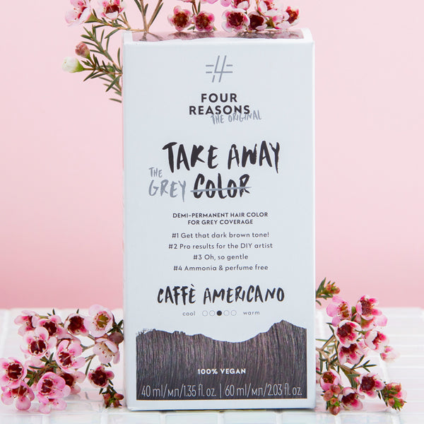 Fragrance Free Hair Color Caffe Americano - 4.0 Dark Brown with gray coverage-Fragrance Free Hair Color Caffe Americano - 4.0 Dark Brown with gray coverage