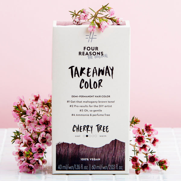 Fragrance Free Hair Color Cherry Tree - 5.52 Mahogany brown-Fragrance Free Hair Color Cherry Tree - 5.52 Mahogany brown