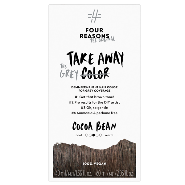 Fragrance Free Hair Color Cocoa Bean - 5.0 Brown with gray coverage-Fragrance Free Hair Color Cocoa Bean - 5.0 Brown with gray coverage
