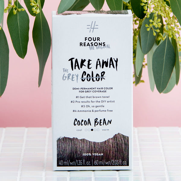 Fragrance Free Hair Color Cocoa Bean - 5.0 Brown with gray coverage-Fragrance Free Hair Color Cocoa Bean - 5.0 Brown with gray coverage