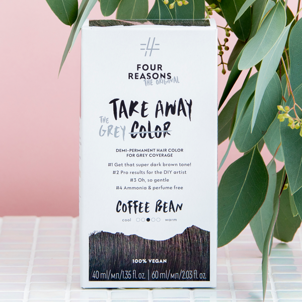 Fragrance Free Hair Color Coffee Bean - 3.0 Blackish brown with gray coverage-Fragrance Free Hair Color Coffee Bean - 3.0 Blackish brown with gray coverage
