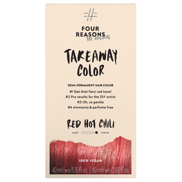 Fragrance Free Hair Color Red Hot Chili - 7.66 Red-Fragrance Free Hair Color Red Hot Chili - 7.66 Red