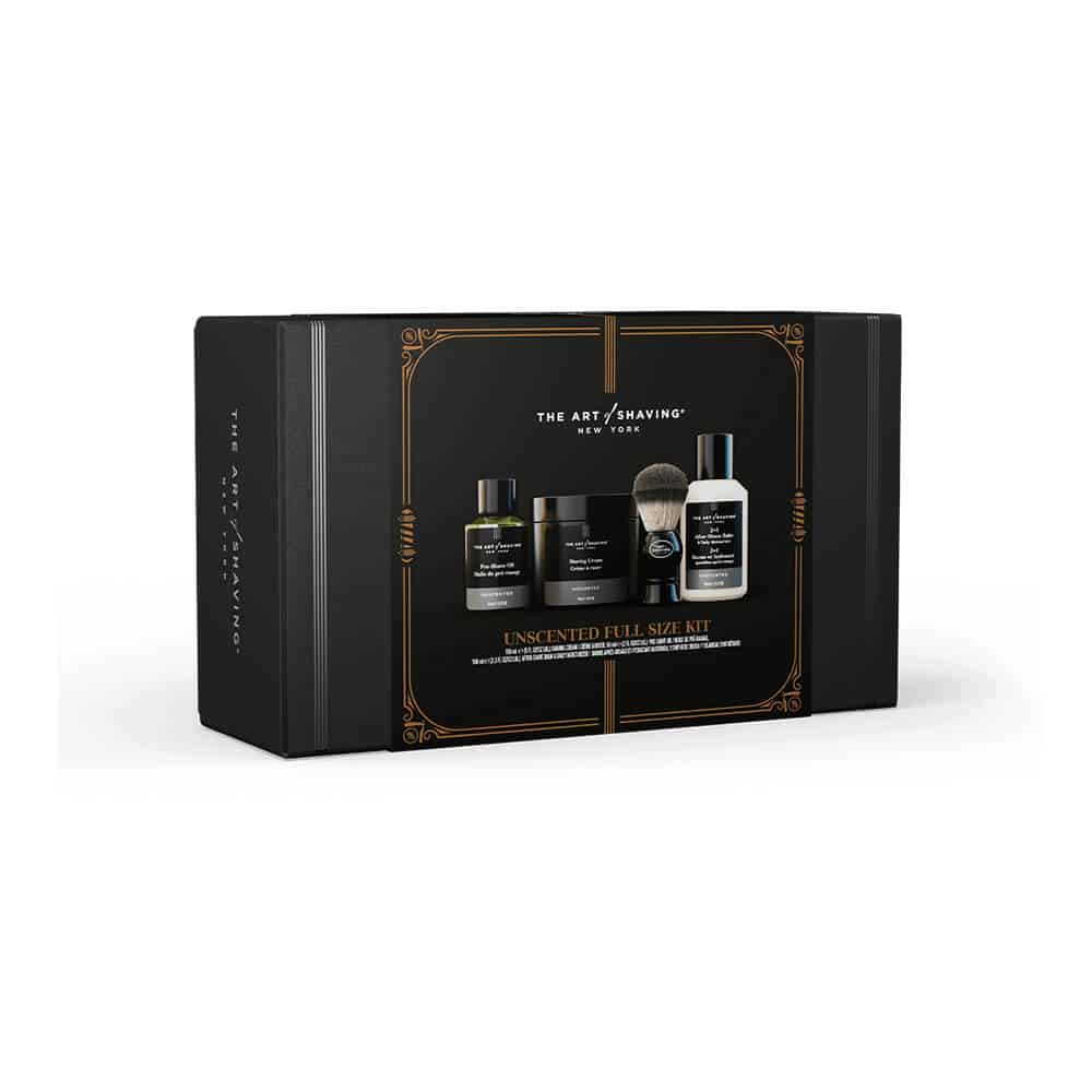 The Art of Shaving Unscented Full Size Kit with Shaving Brush-The Art of Shaving Unscented Full Size Kit with Shaving Brush