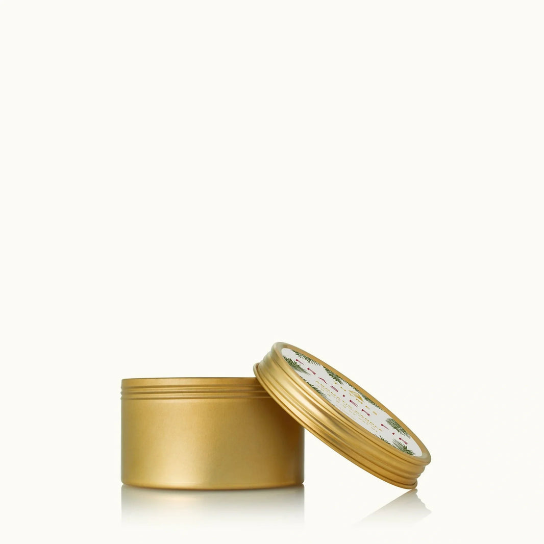 Thymes Frasier Fir Candle Tin with Gold Lid 6.5 OZ-Thymes Frasier Fir Candle Tin with Gold Lid 6.5 OZ