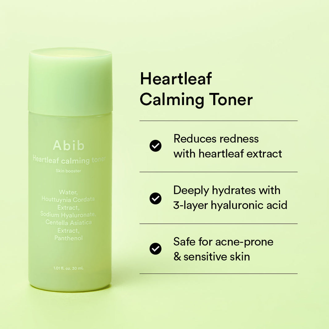 Abib Heartleaf Calming Trial Kit-Abib Heartleaf Calming Trial Kit