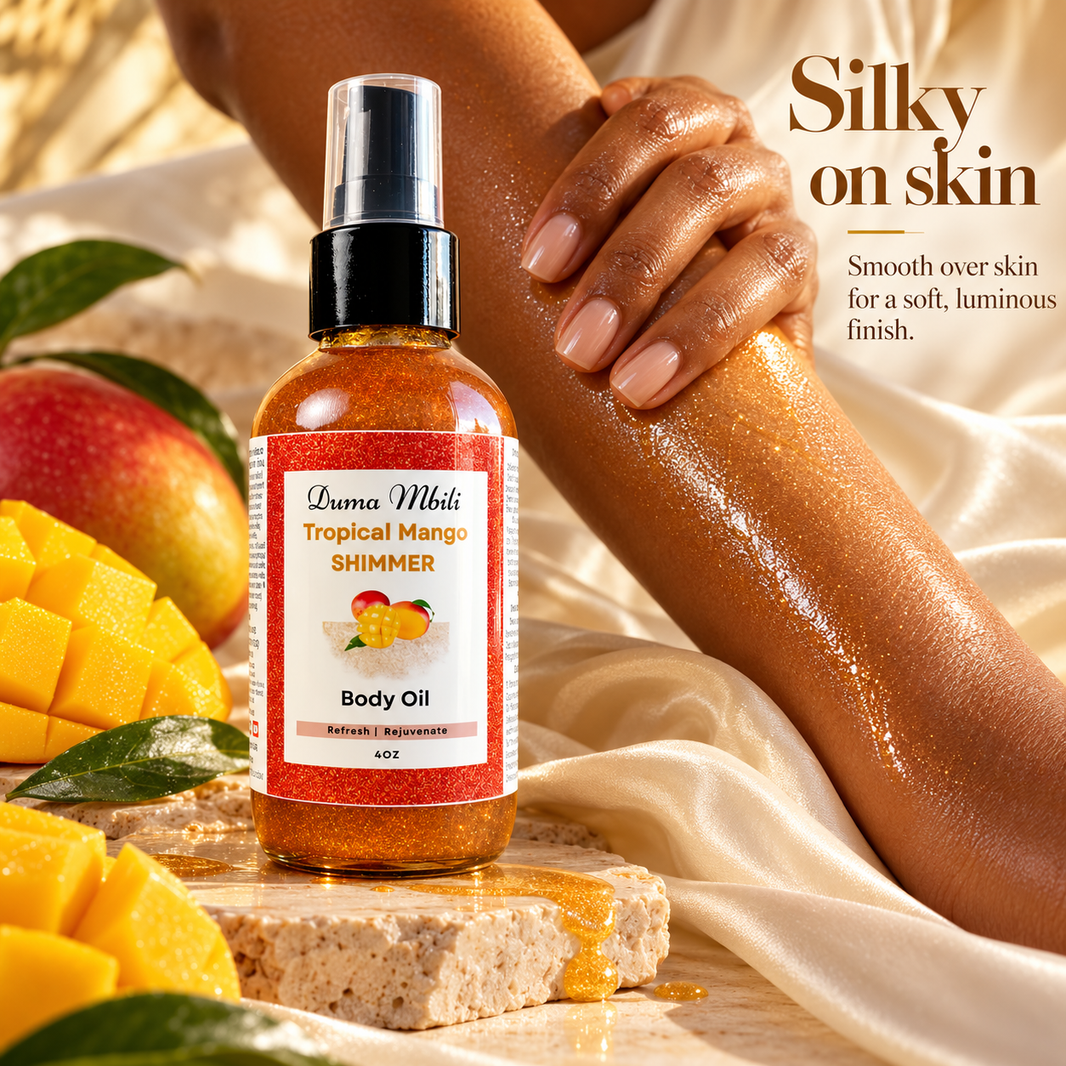 Tropical Mango Shimmer Body Oil-Tropical Mango Shimmer Body Oil
