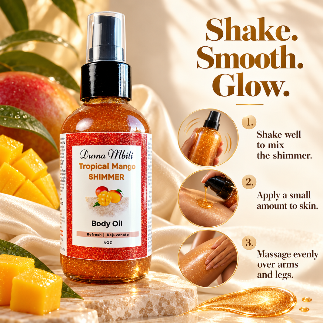 Tropical Mango Shimmer Body Oil-Tropical Mango Shimmer Body Oil