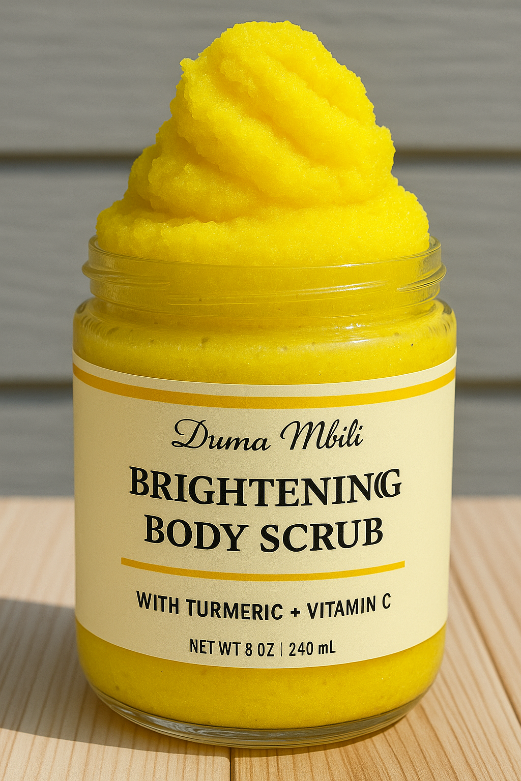 Turmeric Body Scrub-Turmeric Body Scrub