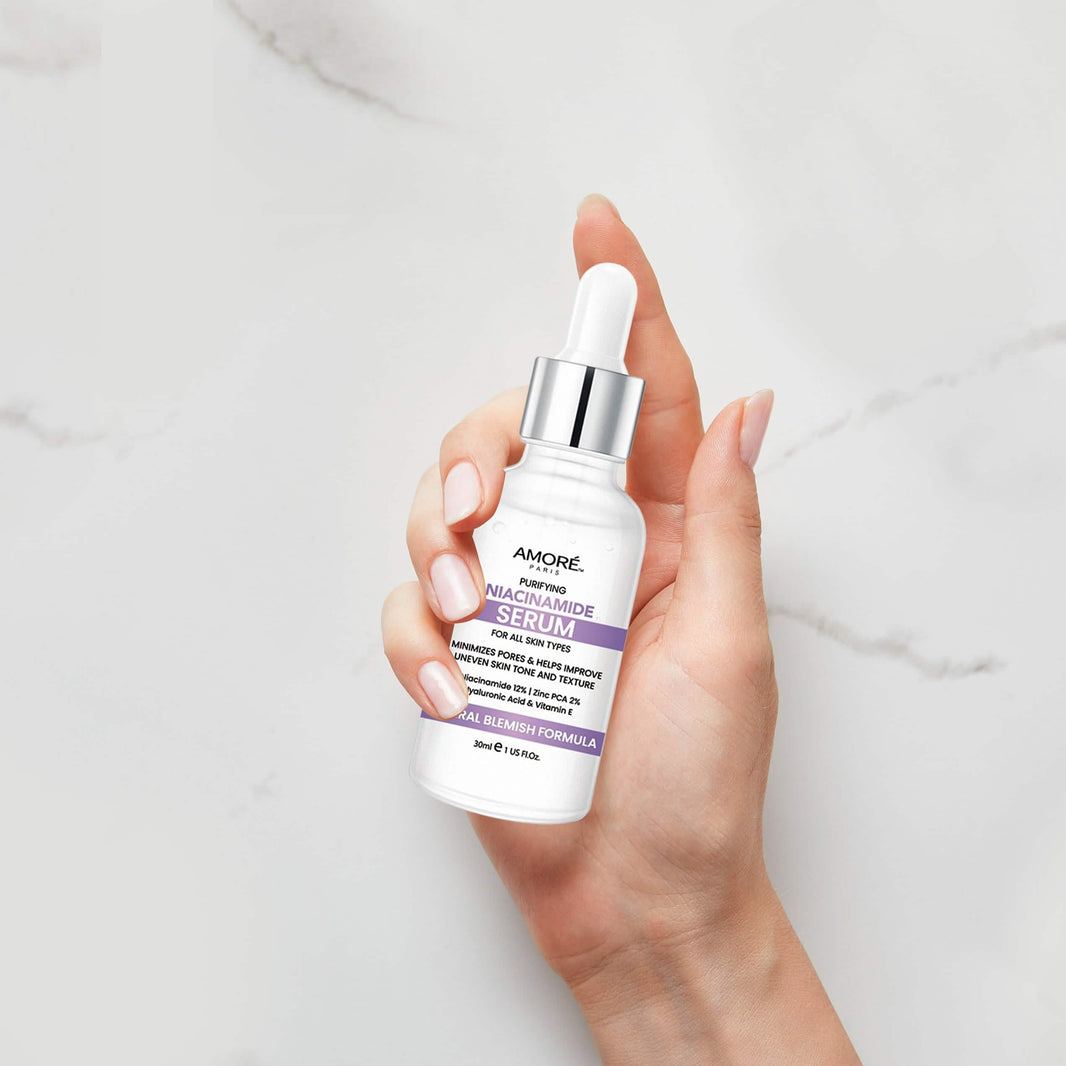 Amore Paris Niacinamide Face Serum 12% Plus Zinc 2%, Hyaluronic Acid & Vitamin E, Dark Spot Remover, Pore Minimizer & Aging Skin Treatment-Amore Paris Niacinamide Face Serum 12% Plus Zinc 2%, Hyaluronic Acid & Vitamin E, Dark Spot Remover, Pore Minimizer & Aging Skin Treatment