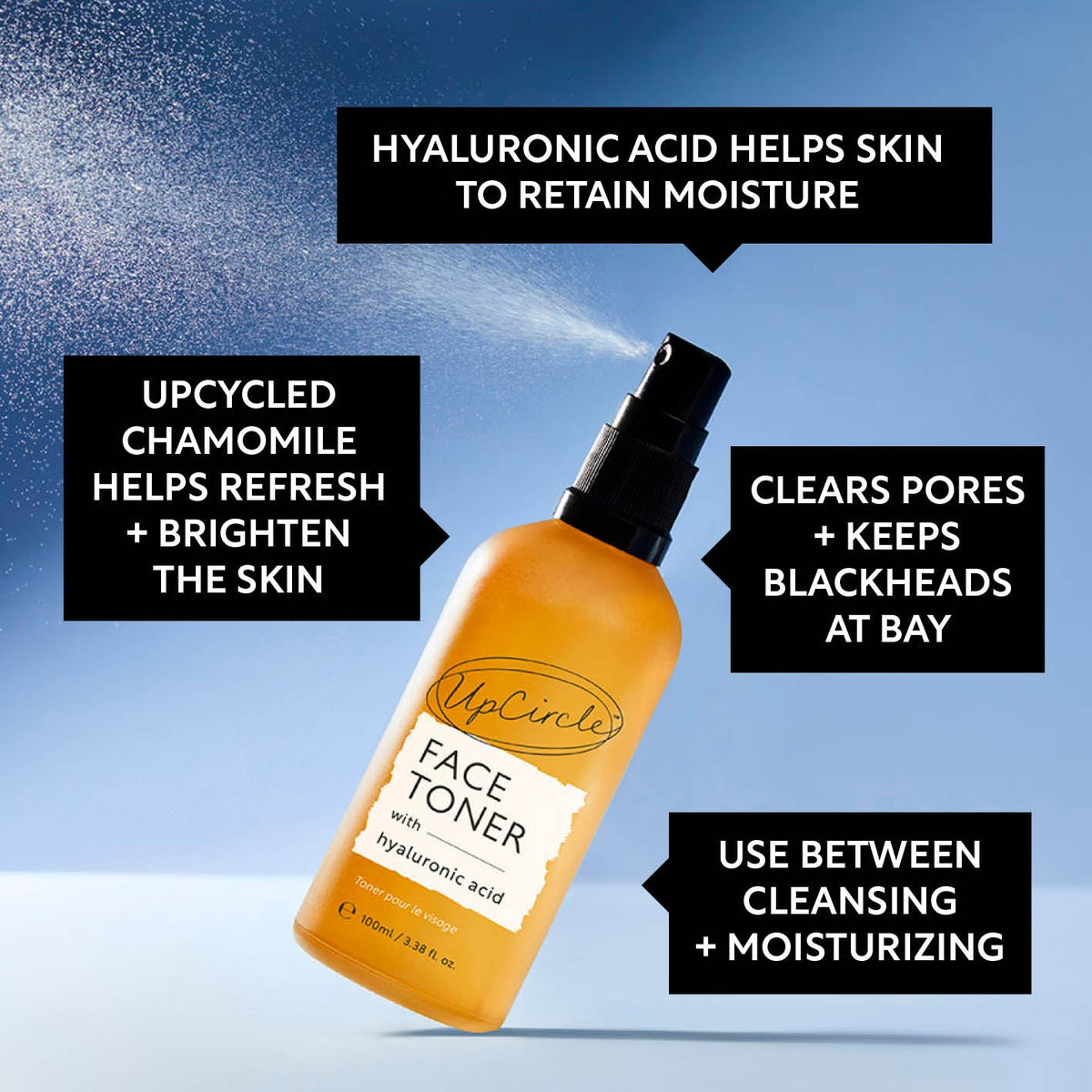 Face Toner with Hyaluronic Acid - Travel Size-Face Toner with Hyaluronic Acid - Travel Size