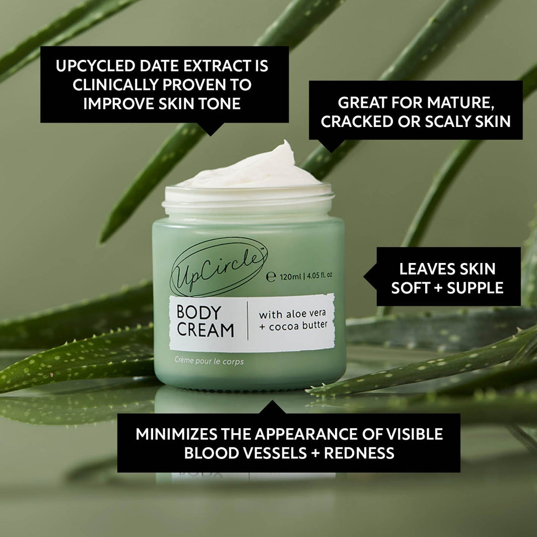 Natural Body Cream with Aloe Vera + Cocoa Butter-Natural Body Cream with Aloe Vera + Cocoa Butter