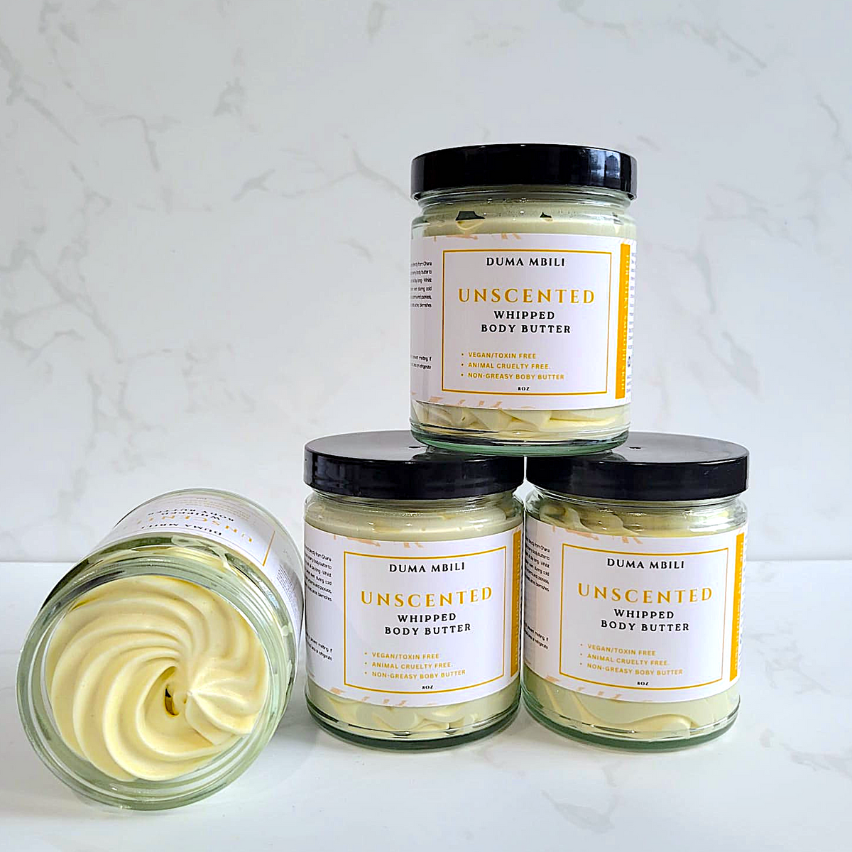 Unscented Whipped Body Butter-Unscented Whipped Body Butter