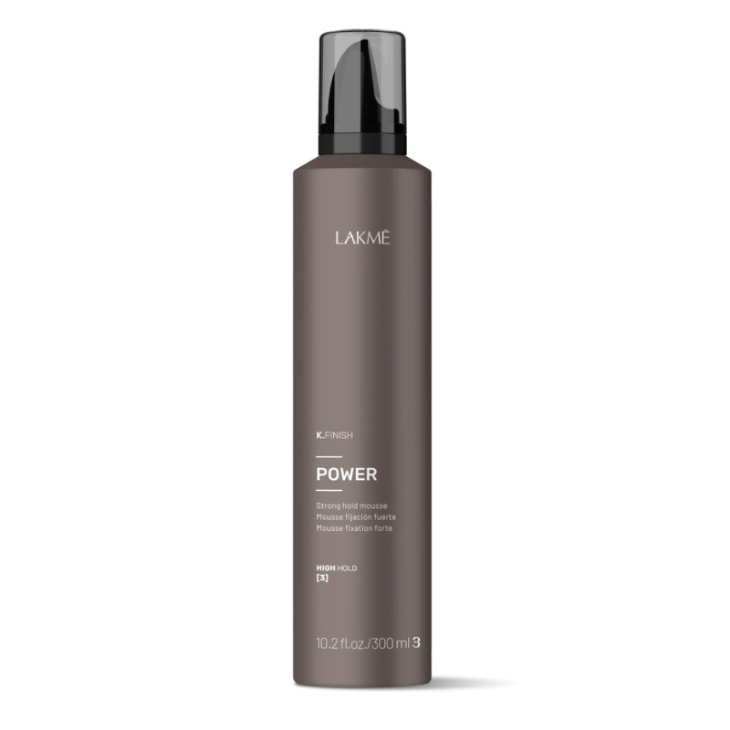 Lakme K Finish Power Strong Hold Mousse 10.2oz-Lakme K Finish Power Strong Hold Mousse 10.2oz