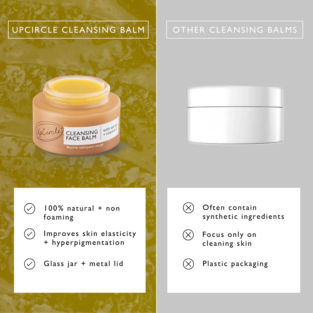 Cleansing Face Balm with Oat Oil + Vitamin E-Cleansing Face Balm with Oat Oil + Vitamin E
