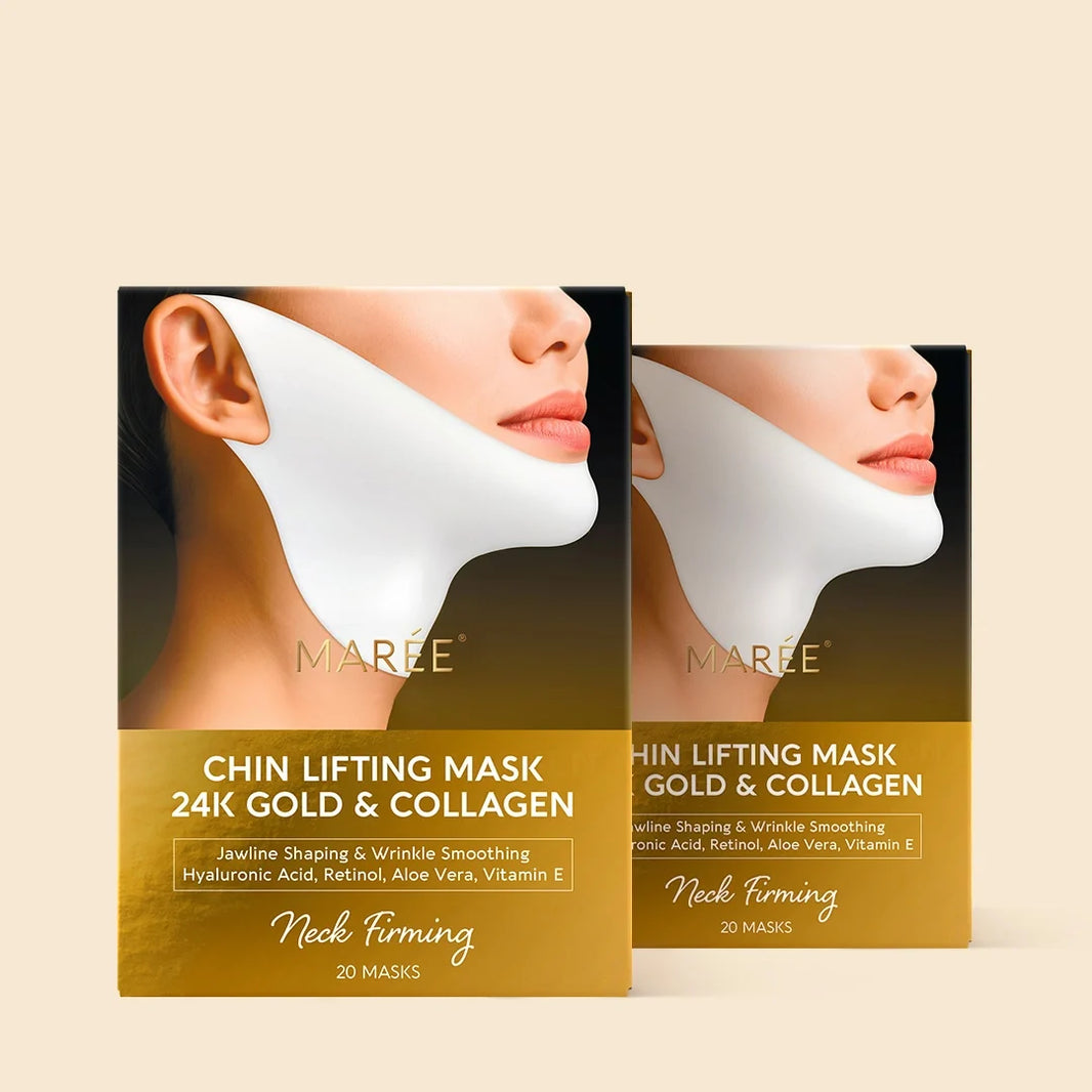 24K Gold V-Line Lifting Mask 20 PCS-24K Gold V-Line Lifting Mask 20 PCS