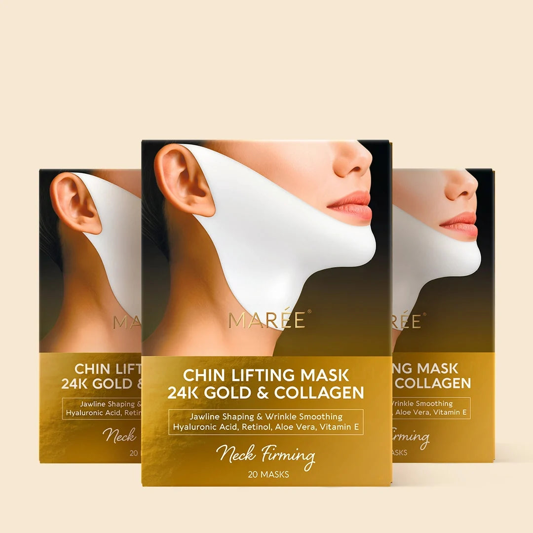 24K Gold V-Line Lifting Mask 20 PCS-24K Gold V-Line Lifting Mask 20 PCS