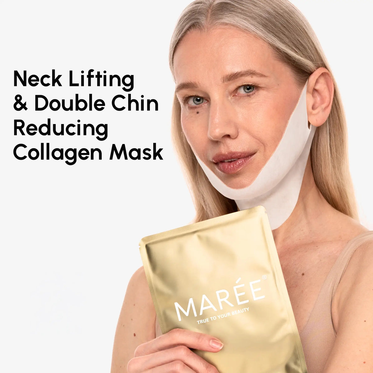 24K Gold Chin & Jawline Lifting Mask-24K Gold Chin & Jawline Lifting Mask