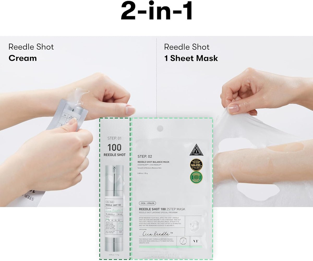 VT Reedle Shot 100 2-Step Mask-VT Reedle Shot 100 2-Step Mask