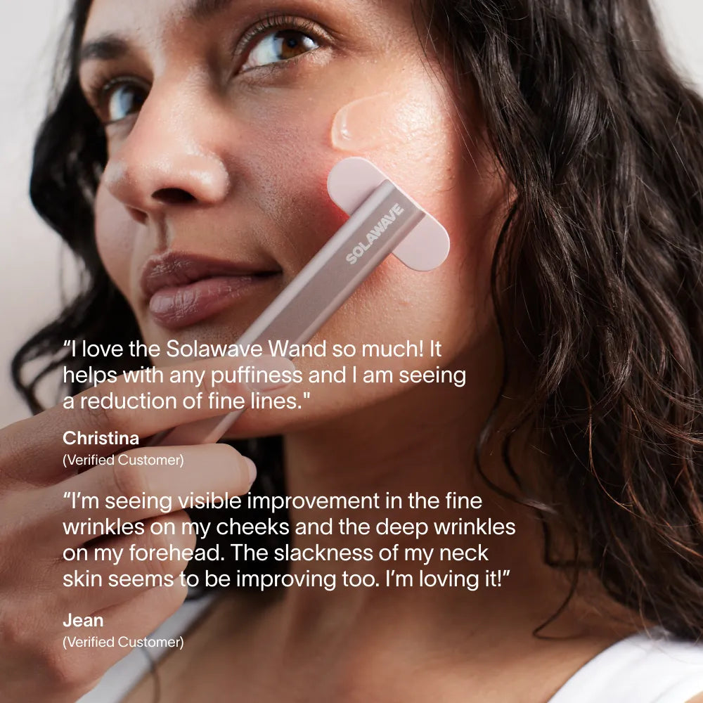 4-in-1 Red Light Therapy Wand & Activating Serum Kit-4-in-1 Red Light Therapy Wand & Activating Serum Kit