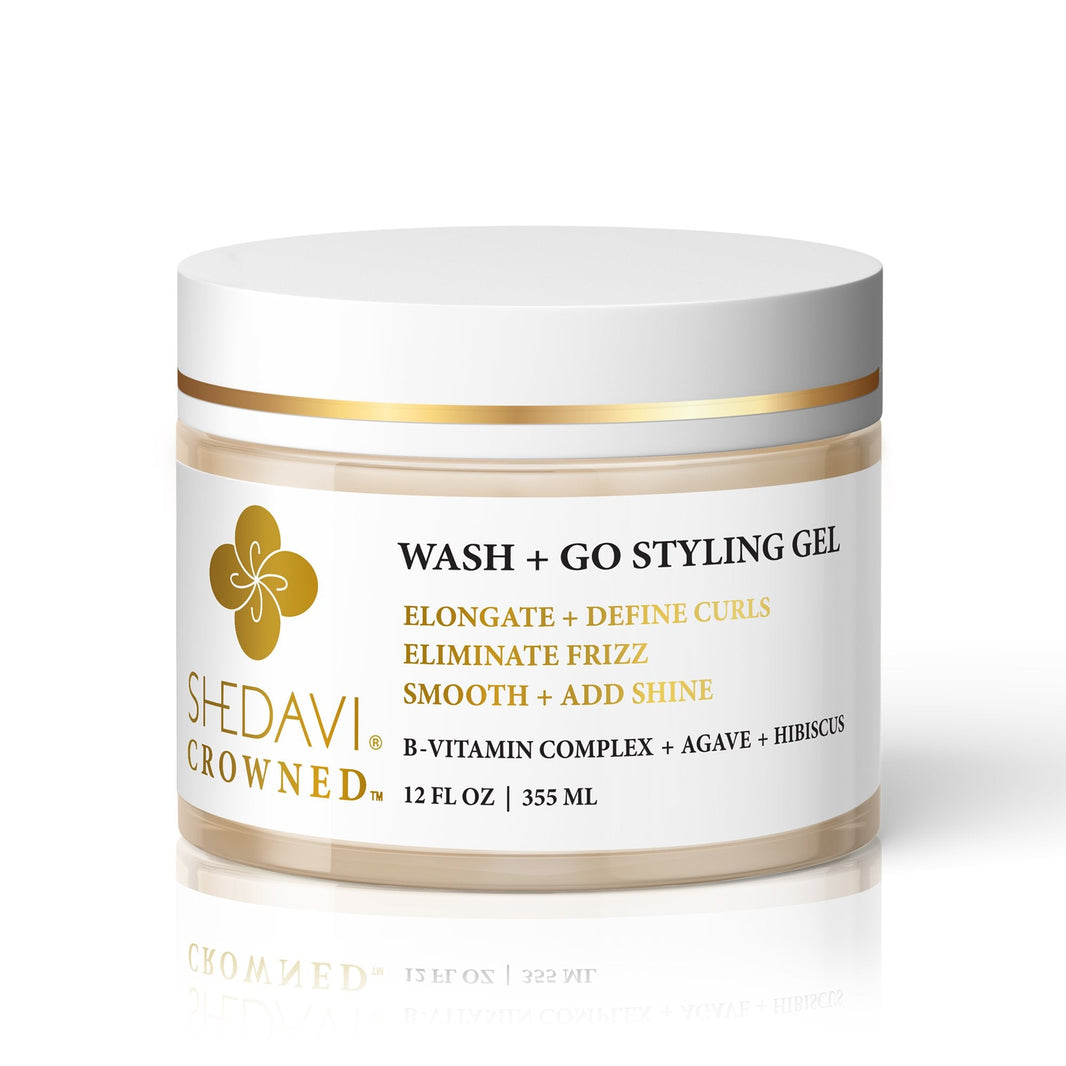 Crowned Styling Wash + Go Gel-Crowned Styling Wash + Go Gel